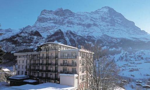 Hotel Belevedere s Eigerom (© Hotel Belvedere) - Lyžovačky v Alpách, www.hitka.sk