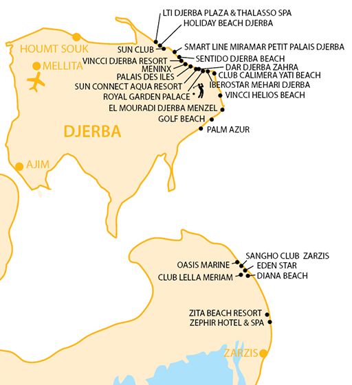 Tunisko Mapa - Tunisko - mapa Tuniska, mapy měst Tunisu : Tunisko, mapa miest, skôr automapa.