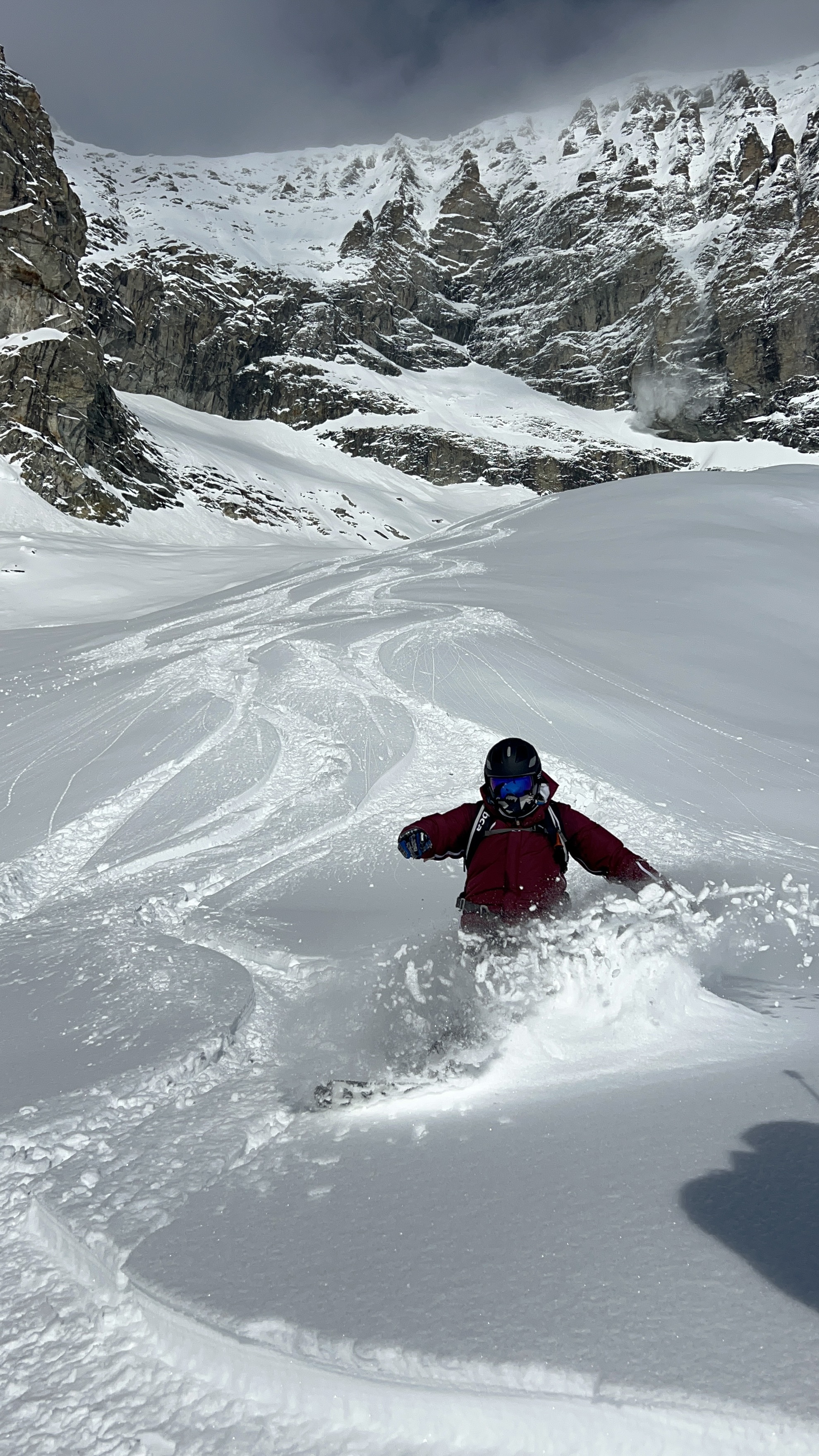 Heliski v Cervinii