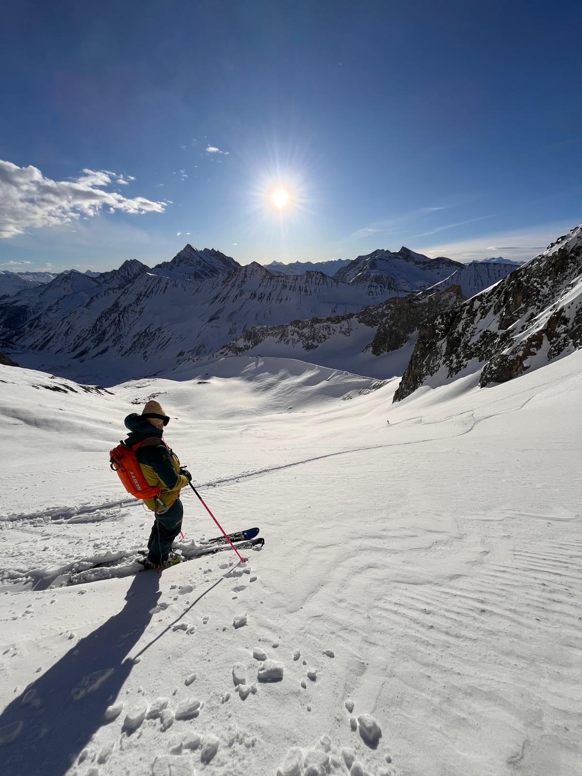 Heliski v Cervinii