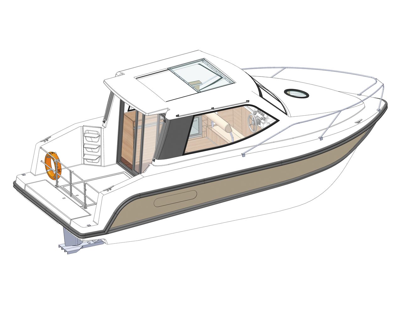 Loď Cruiser Comfort