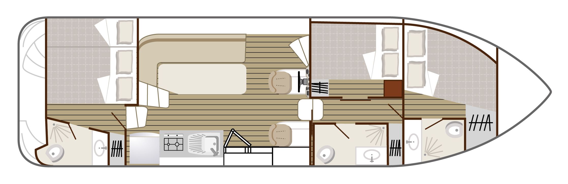 Loď Cruiser Comfort