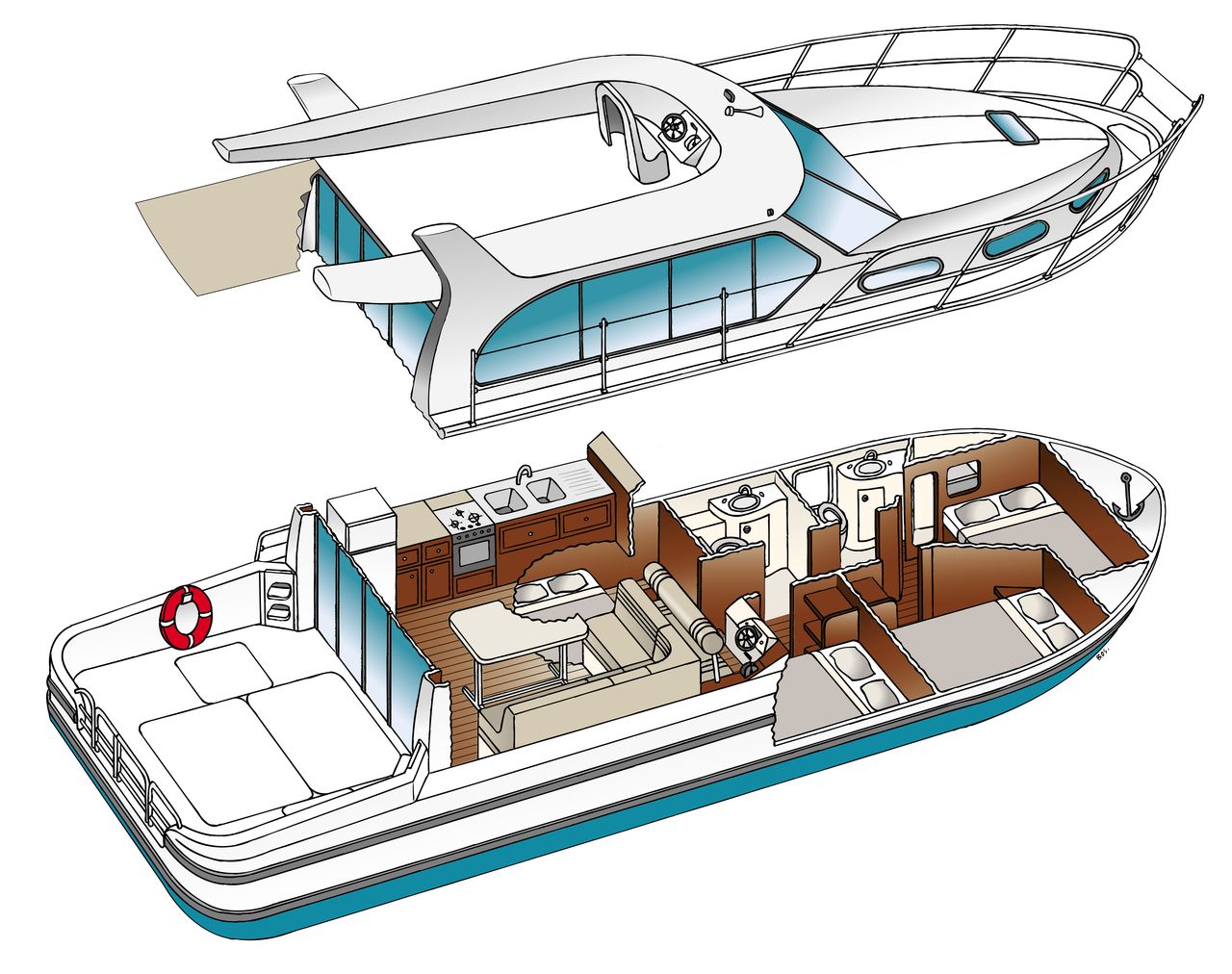 Loď Cruiser Comfort