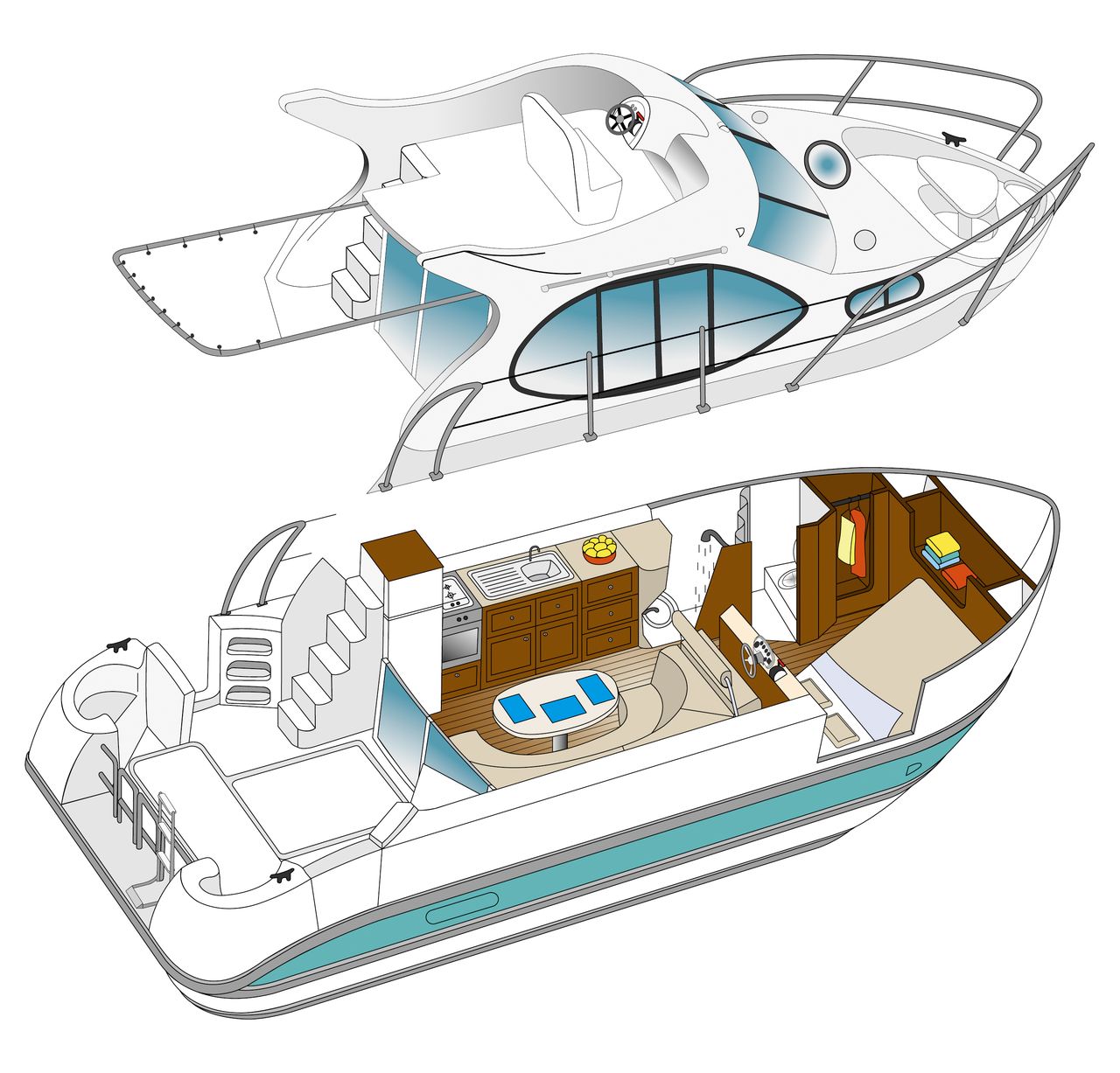 Loď Cruiser Comfort