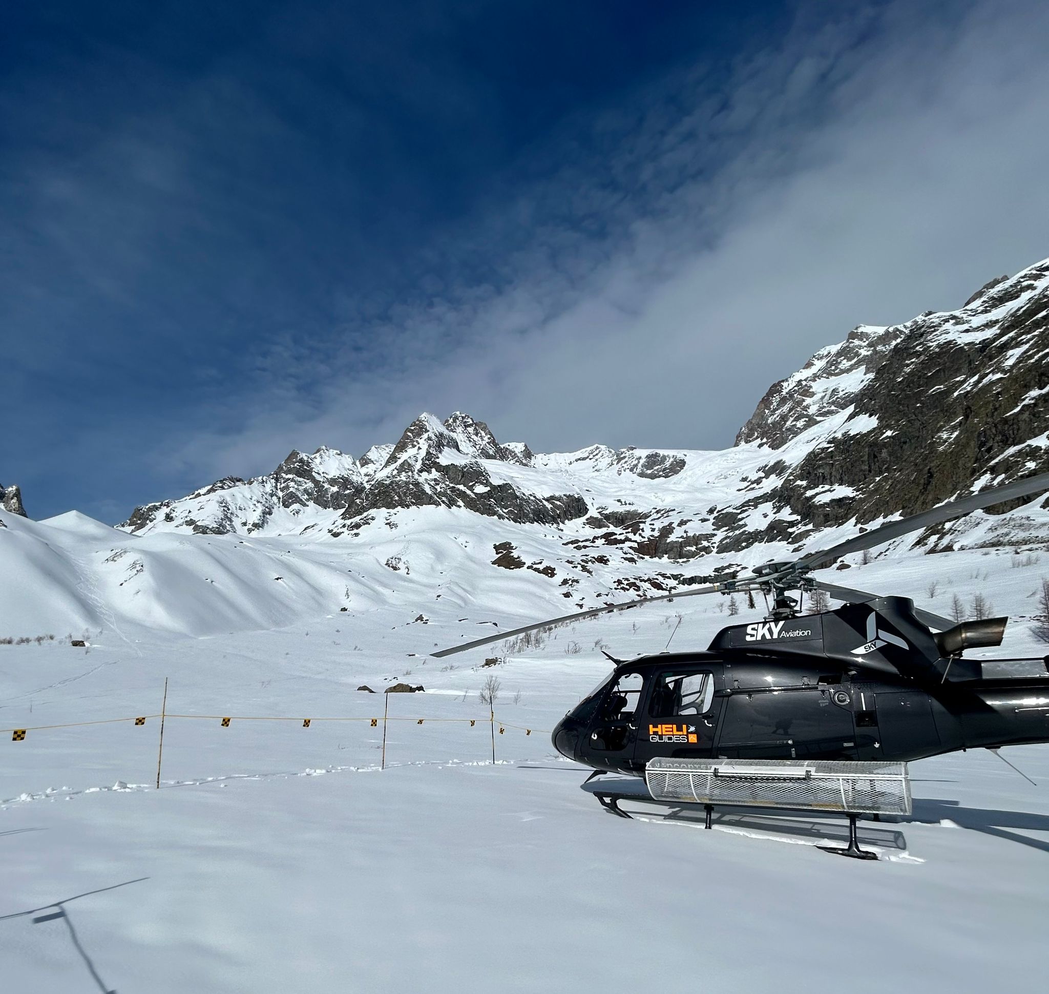 Heliski v Courmayeur