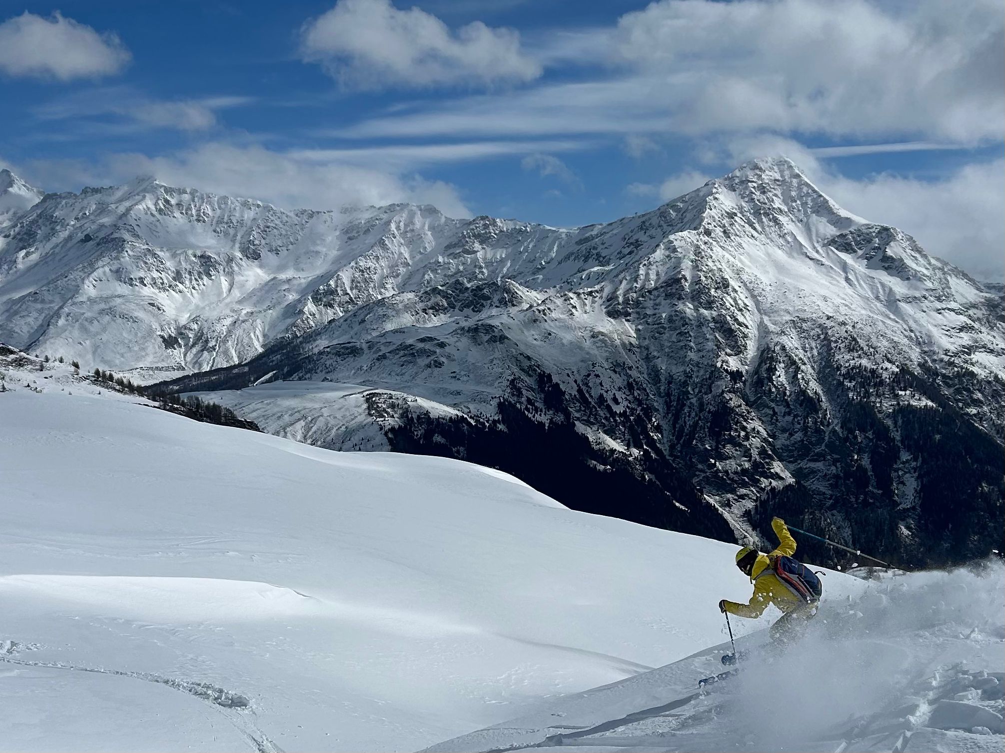 Heliski v Madesimo (© Heli-Guides)