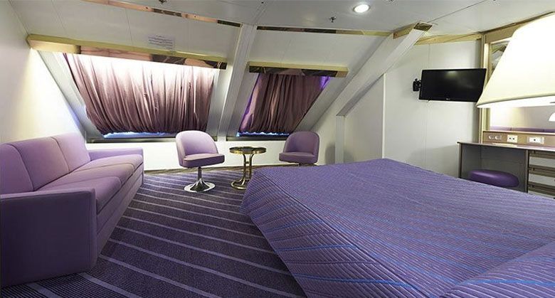 Kabína Exclusive Luxury (© Corsica Ferries)