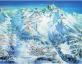 Mapa lyžiarskych tratí v Aussois - Lyžovačky v Alpách, www.hitka.sk