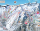 Mapa lyžiarskej oblasti Foret Blanche na zimu 2021/22