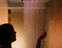 Armon Greenblu Hotel-wellnes v stredisku Folgarida - pohľad sprchu v hotelovom wellness