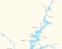 Mapa plavebnej oblasti Portugalsko