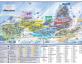 Mapa strediska Les Menuires (© OT Les Menuires / St Martin) - Lyžovačky v Alpách, www.hitka.sk