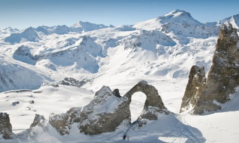 Lyžovanie v Tignes je zážitkom (©andyparant.com)  - Lyžovačky v Alpách, www.hitka.sk