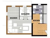 Apartmán typu A pre 2-4 osoby pri hoteli Marcius (© Alpenhauser Marcius) Lyžovačky v Alpách, Dovolenka na lodi a plavby, Formula F1, www.hitka.sk