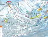 Mapa lokality Meribel - Lyžovačky v Alpách, www.hitka.sk 