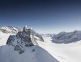 Pohľad na Jungfraujoch Top of Europe s ľadovcom Aletsch (© Jungfraubahnen 2019) - Lyžovačky v Alpách, Formula F1, Dovolenka na lodi a plavby, www.hitka.sk