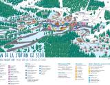 Mapa strediska Oz en Oisans