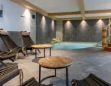 Rezidencia Alpaga v La Toussuire - pohľad na oddychovú časť vo wellness