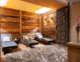 Rezidencia Alpaga v La Toussuire - pohľad na relaxačnú miestnosť vo wellness