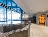 Rezidencia Alpaga v La Toussuire - pohľad na do wellness časti