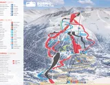 Mapa lyžovania v Bormiu