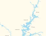 Mapa plavebnej oblasti Portugalsko