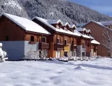 Rezidencia Chalet Jardin Alpin v La Salle les Alpes - Francúzsko  - pohľad na chalet v zime