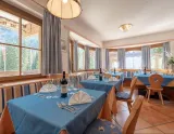 Krásny a príjemný Hotel VILLETTA MARIA s wellness, vo Val di Fassa - Taliansko  - hotelová reštaurácia