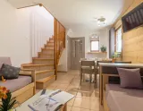 Rezidencia Chalet Jardin Alpin v La Salle les Alpes - Francúzsko  - spoločný priestor v apartmáne