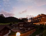 Panoramatický pohľad večerný (© Hotel St. Veit) - Lyžovačky v Alpách, www.hitka.sk 