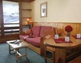 Obývacia spálňa v 2-priestorovom byte pre 2-4 osoby, 27m2, typ komfort (© Le Cheval Blanc) - Lyžovačky v Alpách, www.hitka.sk