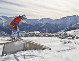 Freestyle nad Alpe d´Huez (© Laurent Salino) - Lyžovanie v Alpách, www.hitka.sk 