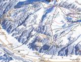 Lyžiarska mapa so strediskom Marilleva 1400  (© ski.it) - Lyžovačky v Alpách, www.hitka.sk