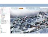 Mapa strediska Avoriaz -  Lyžovačky v Alpách, www.hitka.sk 