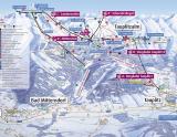 Mapa lyžiarskej oblasti Tauplitz - Lyžovačky v Alpách, www.hitka.sk 