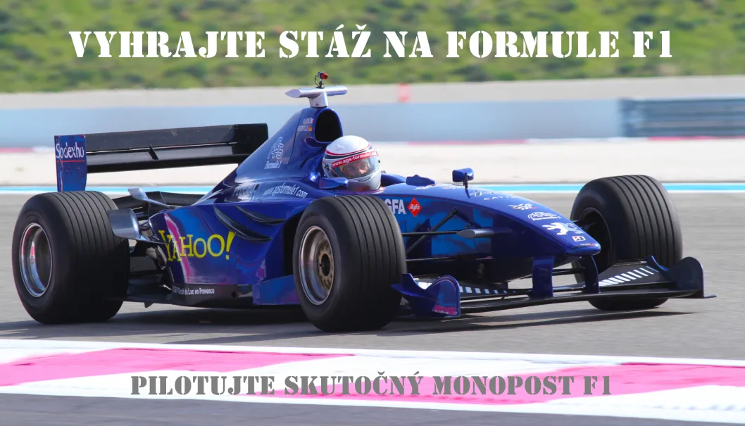 Vyhrajte stáž na monoposte F1!