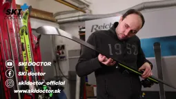 Kontrola kvality lyžiarskeho servisu.