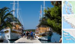 Cyklolode v Chorvátsku (© Cycling Holidays) Dovolenka na lodi a plavby, Lyžovačky v Alpách, Formula F1, www.hitka.sk