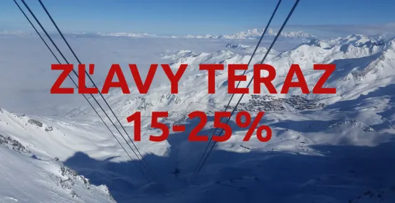 Zľavy 15-25% len teraz!