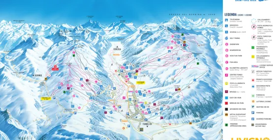 Livigno skimap