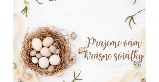 Prajeme vám krásne veľkonočné sviatky!